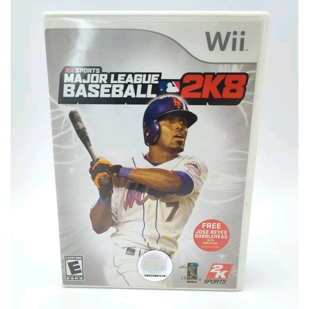 Major League Baseball 2K8 Nintendo Wii GAME‎ 2008 SEE ALL PICTURES📸